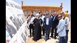مستشار رئيس الجمهورية يزور دير مارمينا بالإسكندرية