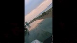 طريق السخنة بعد تطهيره من مخلفات السيل