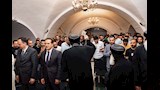 البابا تواضروس يلتقي أبناء الكنيسة القبطية في صربيا 