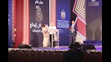 تكريم يسرية لوزا ساويرس خلال مهرجان إبداع لشباب الجامعات (5)