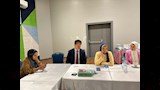 الدكتور مايكل شيه خلال اللقاء (2)