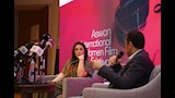 مشاركة كندة علوش في مهرجان أسوان لافلام المرأة 