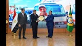 محافظ الدقهلية يكرم 50 عاملًا فى احتفالية عيد العمال (5)