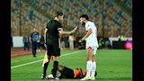 جانب من مباراة الزمالك والبنك الأهلي في الدوري