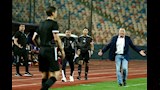 جانب من مباراة الزمالك والبنك الأهلي في الدوري