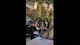 إلهام شاهين ودينا فؤاد من عزاء المنتج  وليد مصطفى