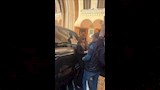 كارول سماحة تصل عزاء زوجها