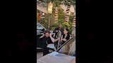 إلهام شاهين في عزاء وليد مصطفى زوج كارول سماحة