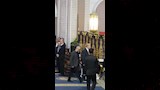 عزاء زوج كارول سماحة في مسجد الشيخ زايد 