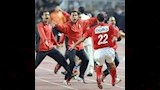 احتفال عبداللاه جلال بهدف أبوتريكة في الصفاقسي