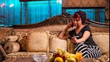 الفنانة صفاء سلطان في منزلها