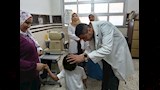 توقيع الكشف الطبى على 80 حالة بمدرسة المكفوفين ببنها