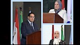 حضر فعاليات الجلسة الافتتاحية للمؤتمر الدكتور أشرف