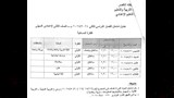 جداول امتحانات الفصل الدراسي الثاني