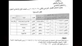 جداول امتحانات الفصل الدراسي الثاني