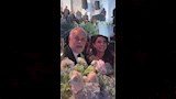روجينا واشرف زكي في حفل زفاف رنا رئيس (1)