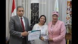 مدير تعليم الجيزة يُكرّم طلاب الدمج بالتعليم الفني