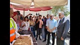 محافظ الإسكندرية يتفقد عمليات توريد القمح (14)