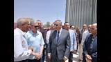 محافظ الإسكندرية يتفقد عمليات توريد القمح (1)
