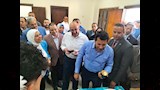 وزير الرياضة يفتتح حمام سباحة تدريبي وملعب خماسي (11)