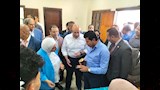 وزير الرياضة يفتتح حمام سباحة تدريبي وملعب خماسي (12)
