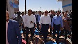 وزير الرياضة يفتتح حمام سباحة تدريبي وملعب خماسي (16)
