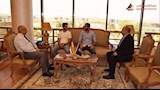 مينا مسعود ورئيس مدينة الإنتاج الإعلامي