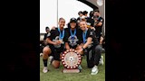 احتفال لاعبات مسار بدرع الدوري