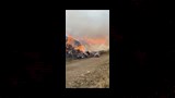  حريق شونة الكتان بالغربية 