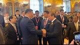 الرئيس السيسي يتبادل أحاديث ودية مع نظيره الصيني '