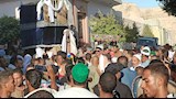 توافد المواطنين على ساحة الشيخ عبدالفتاح فى المنيا 