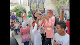 توافد المواطنين على ساحة الشيخ عبدالفتاح فى المنيا 