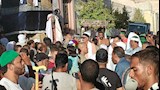 توافد المواطنين على ساحة الشيخ عبدالفتاح فى المنيا 