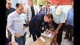 محافظ المنوفية يتفقد لجان امتحانات الشهادة الإعدادية (2)