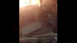 حريق هائل داخل سوق السيراميك