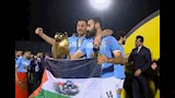 بيراميدز بعلم فلسطين