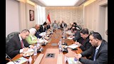 محمد جبران يستقبل الدكتور أشرف صبحي