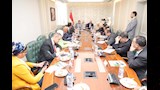 محمد جبران يستقبل الدكتور أشرف صبحي