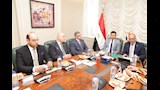 محمد جبران يستقبل الدكتور أشرف صبحي