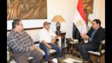 وزير الثقافة يلتقي محمد هنيدي لتقديم مسرحيات بالمحافظات (4)