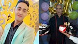 الجزار الضحية ونجله المصاب