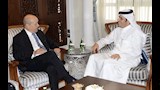 وزير الخارجية القطري يبحث مع نظيره الفرنسي الأوضاع