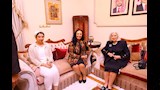 وزيرة التضامن تكرم السفيرة هيفاء أبو غزالة (2)