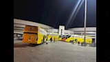 وصول الباصات