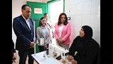 مدبولي يتفقد مشغل البحراوية بقرية زاوية صقر (3)