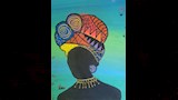 رسمة لأمرأة إفريقية
