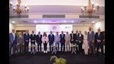 وزير الشباب ومحافظ الإسكندرية يشهدان المؤتمر الصحفي لبطولة البادل (9)