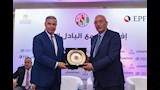 وزير الشباب ومحافظ الإسكندرية يشهدان المؤتمر الصحفي لبطولة البادل (4)