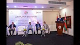 وزير الشباب ومحافظ الإسكندرية يشهدان المؤتمر الصحفي لبطولة البادل (11)