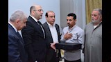 وفد حماة الوطن يقدم واجب العزاء في وفاة شهيد الشهامة بالشرقية  (2)